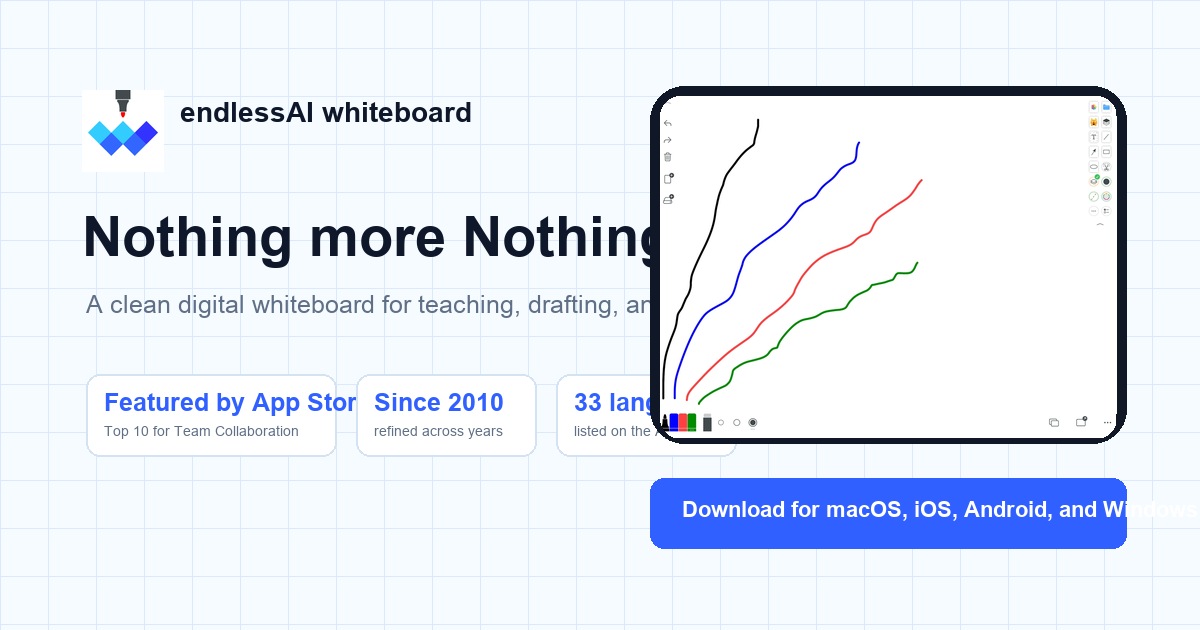 Whiteboard by Endless AI logo